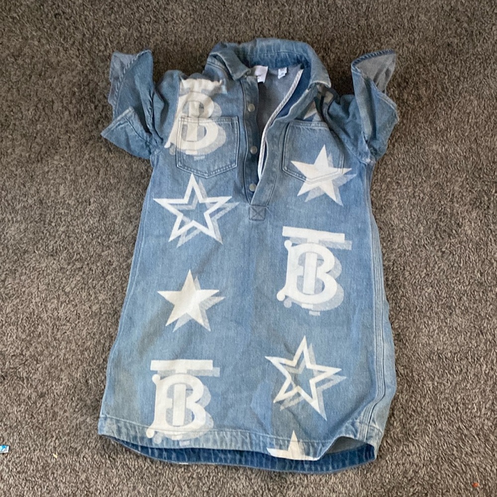 Only worn once blue jeans dress